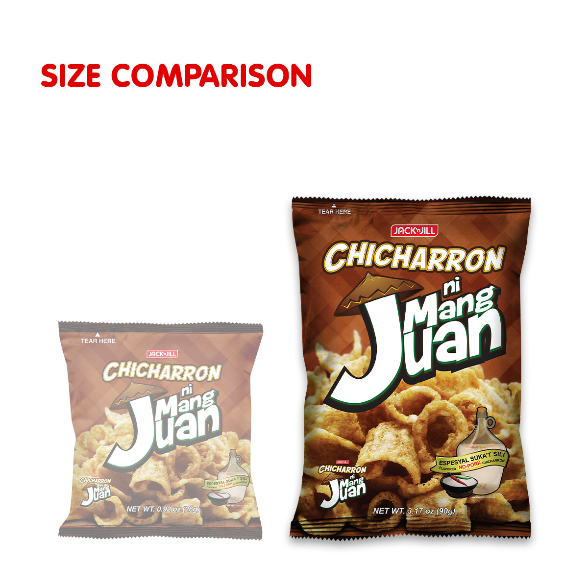 Chicharron Ni Mang Juan Suka't Sili 90g
