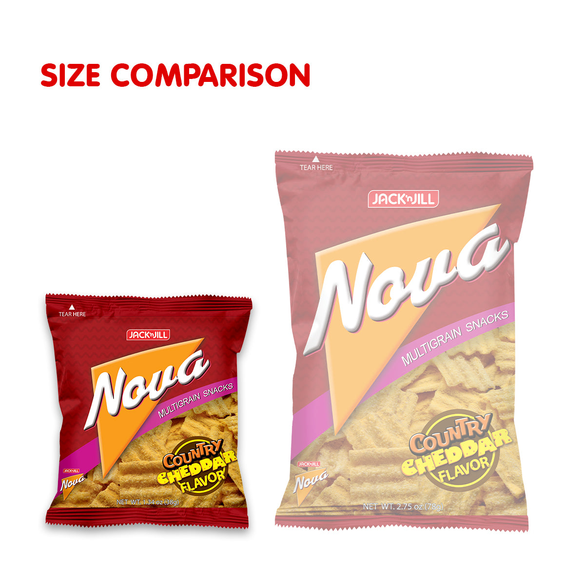 Nova Country Cheddar 38g