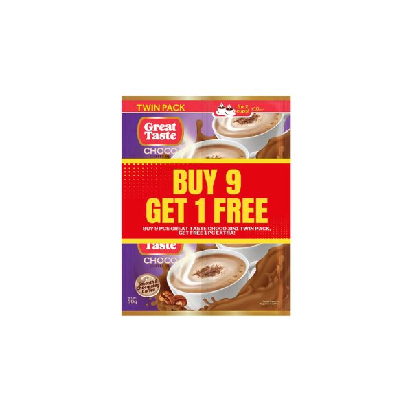 Great Taste Choco Twin 9 + 1