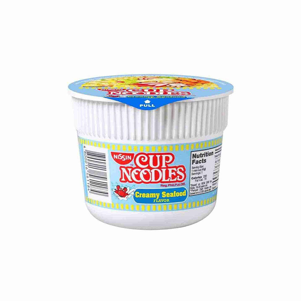 Nissin Cup Noodles Mini Creamy Seafood 45g